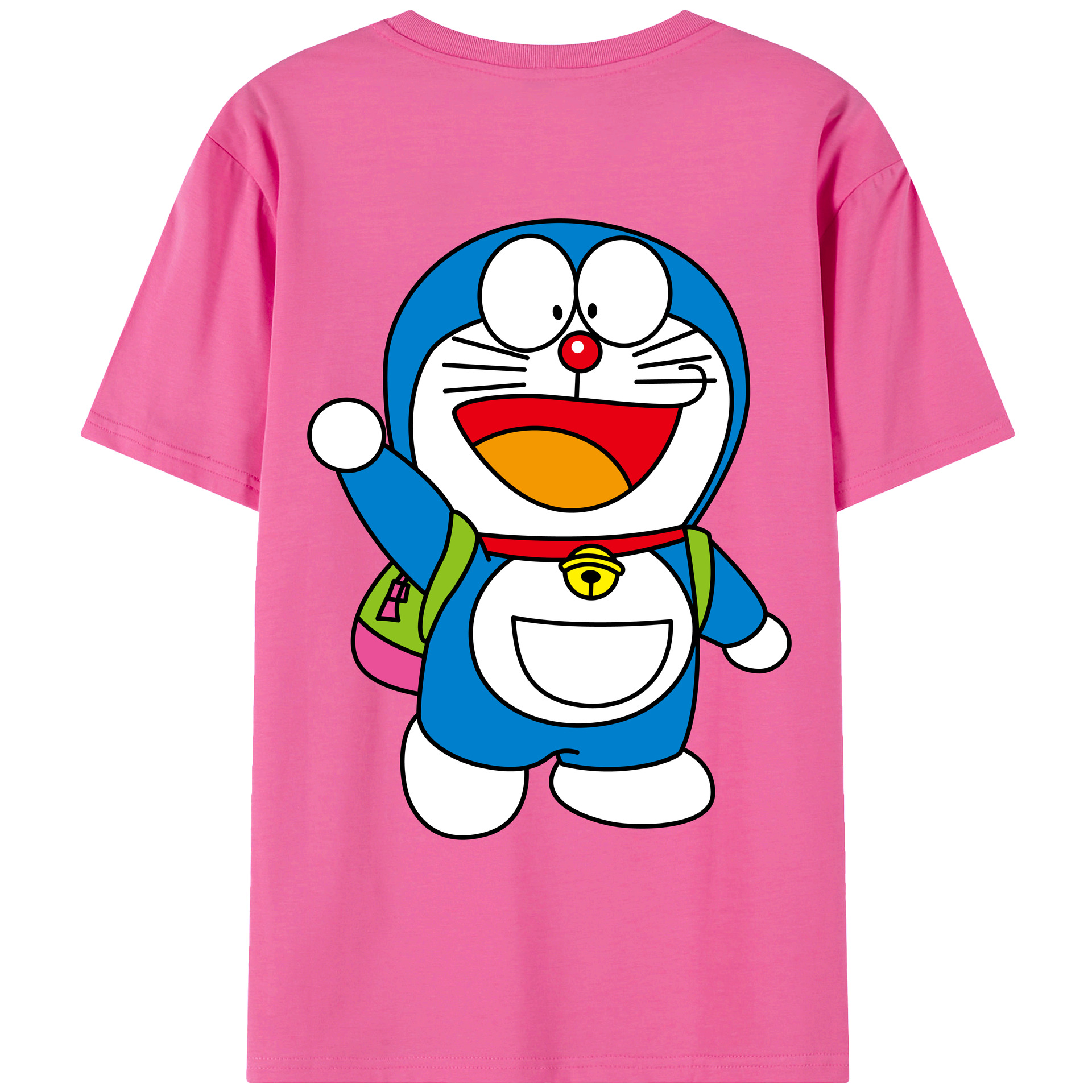 （画像用） ドラえもん Doraemon レディース半袖Tシャツ(バックプリント)